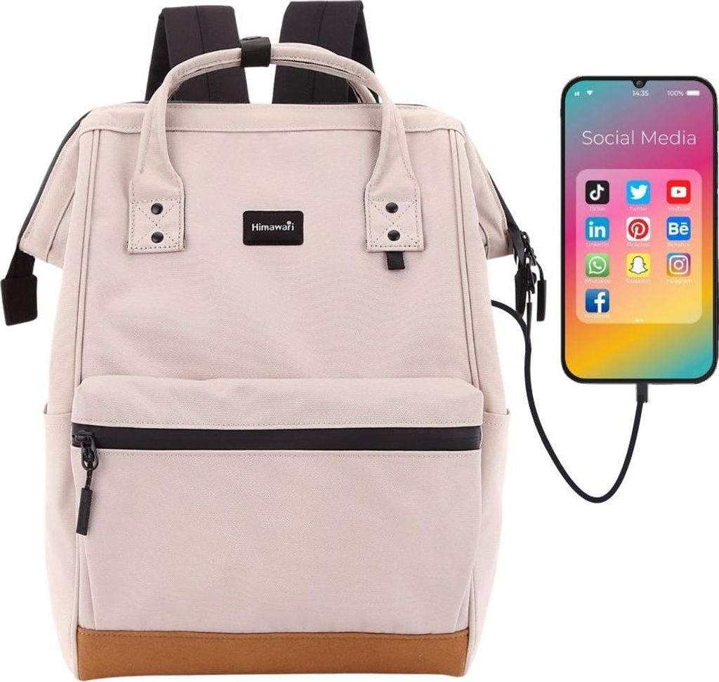 Himawari | Sac à dos de ville à la mode, avec poche Image du produit 