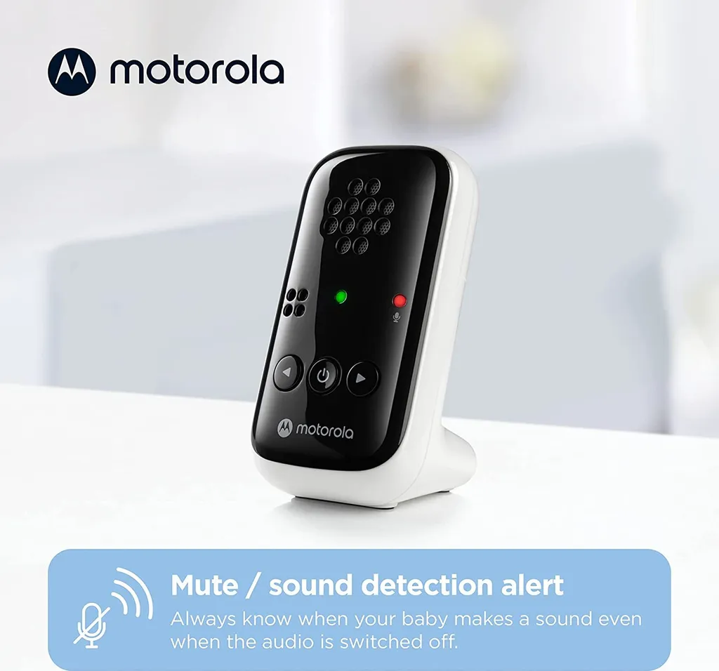 Motorola PIP10 Audio - Écoute-bébé numérique DECT sans interférence