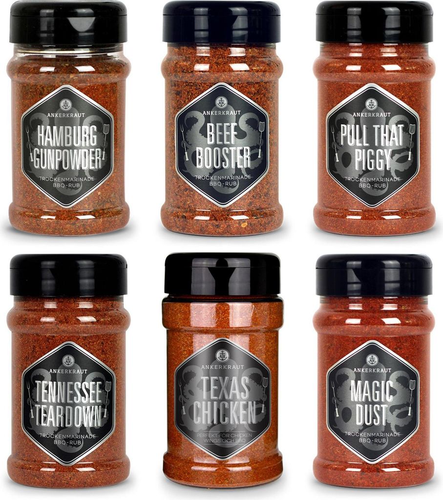 BBQ Rub Gewürz-Set