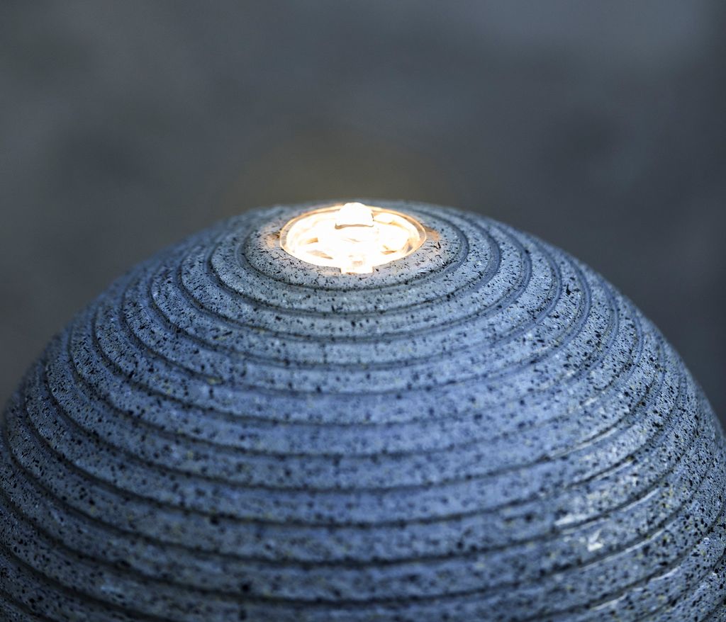 Dehner Gartenbrunnen Ying Yang mit LED Beleuchtung, ca. 94 Produktbild 6