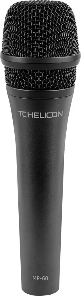 Microphone supercardioïde TC Helicon MP 60 à haute sensibilité vocale