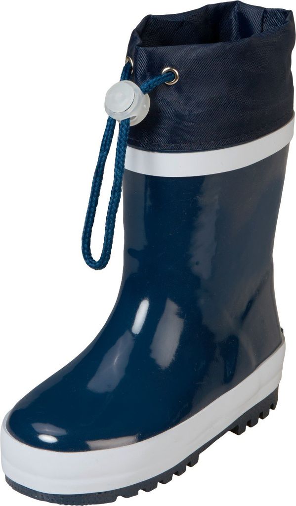 Playshoes Kinder Gummistiefel gefüttert blau EUR 22/23
