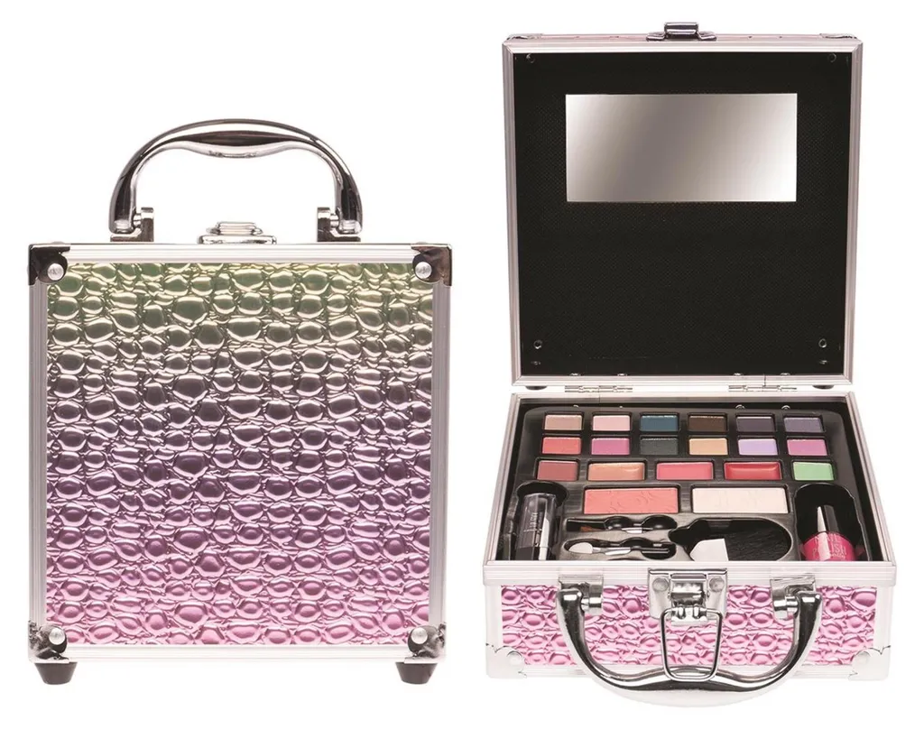 Trousse à cosmétiques petite Arc-en-ciel - Mini pochette maquillage chic