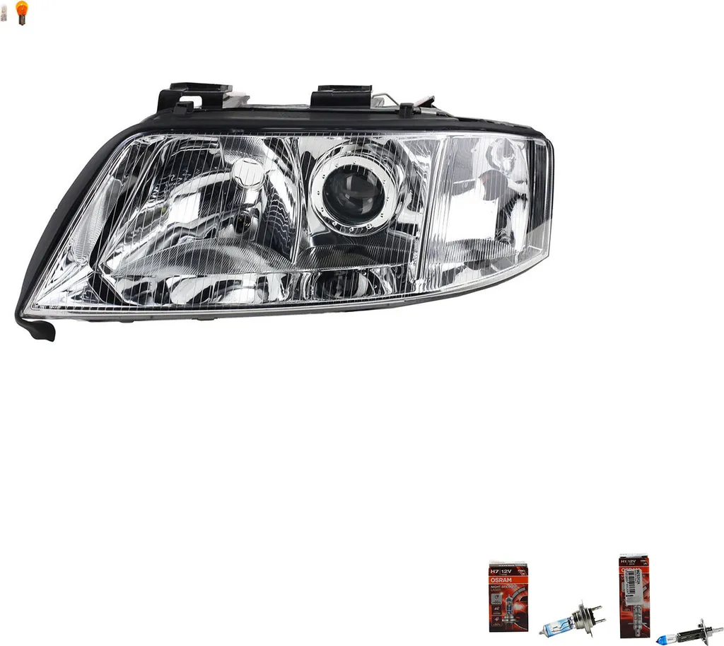 Phare de rechange Audi A6 4B 97-99 Gauche pour conduite de nuit sécurisée
