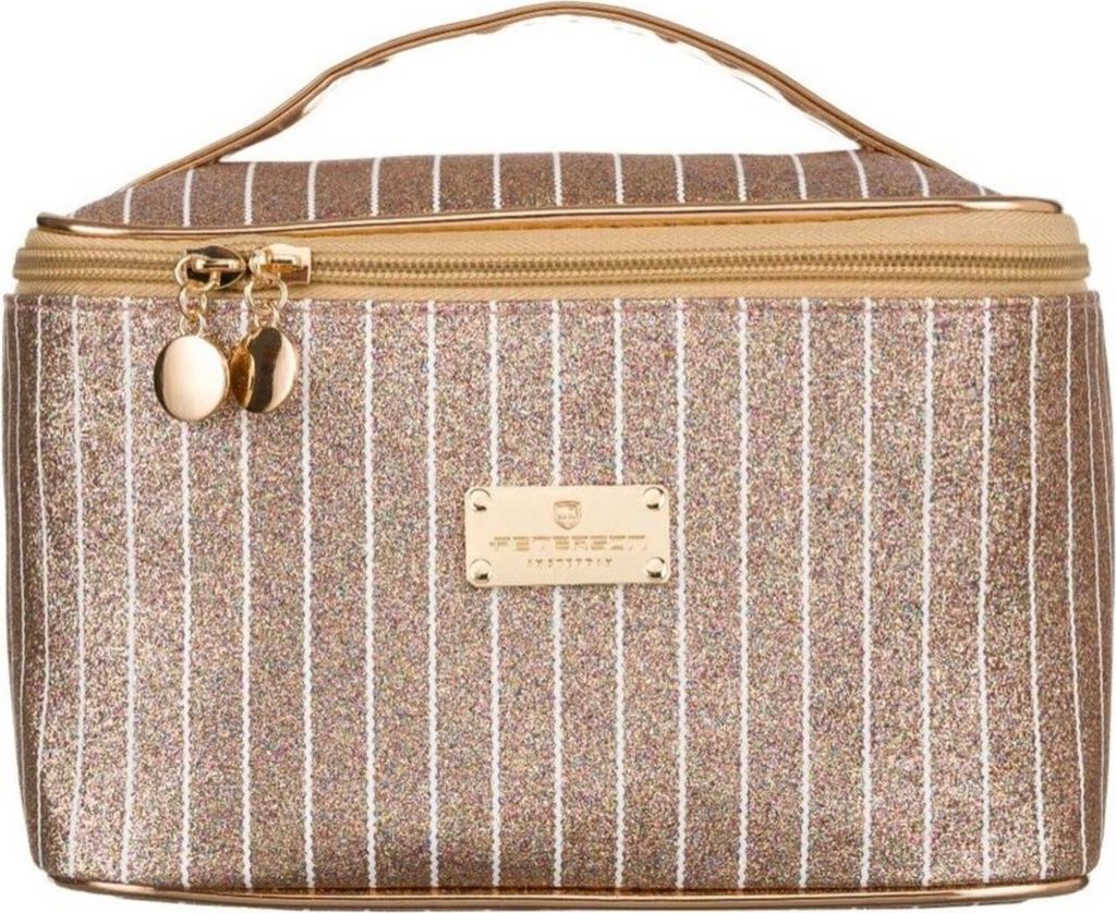 Peterson Kosmetiktasche für Frauen Verlgu dunkelbeige One size