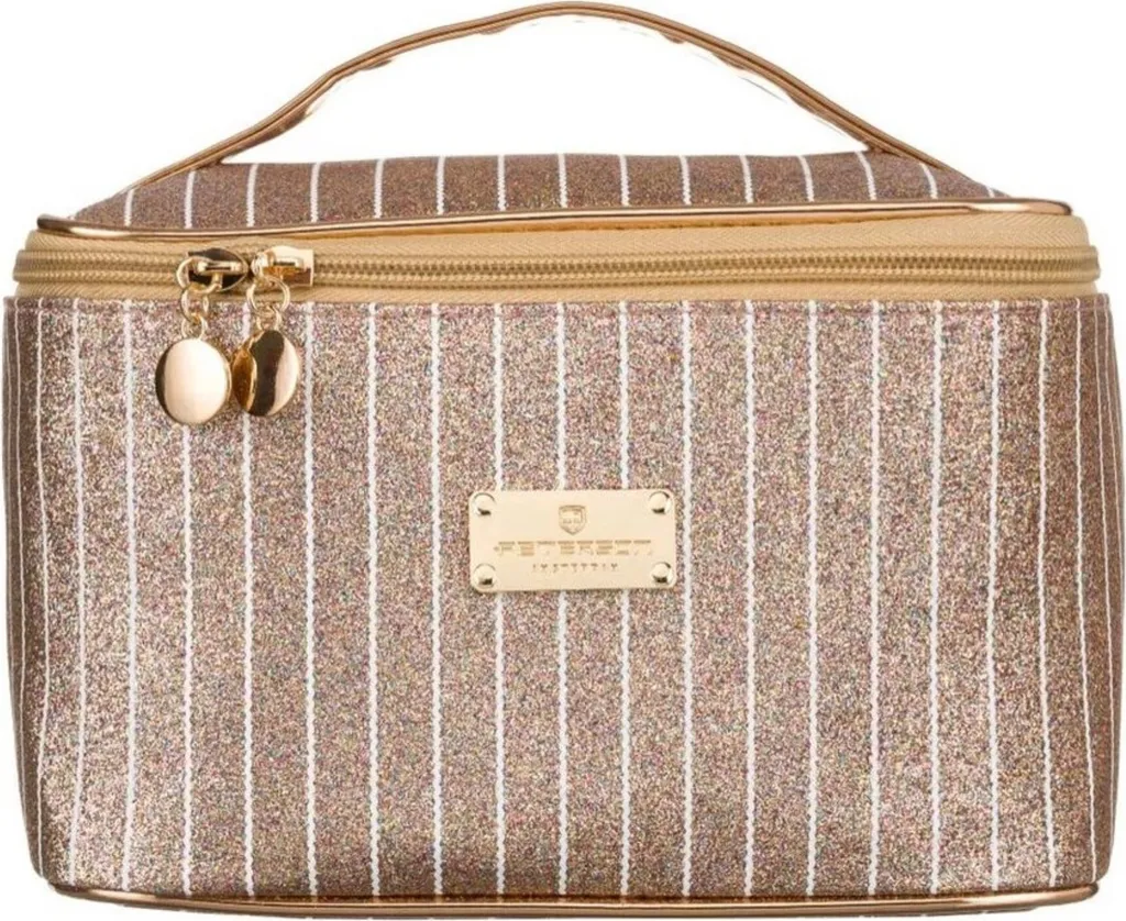 Beauty Case Peterson PTNKOSL04B76666 Nero Glitter: L'Accessorio Top