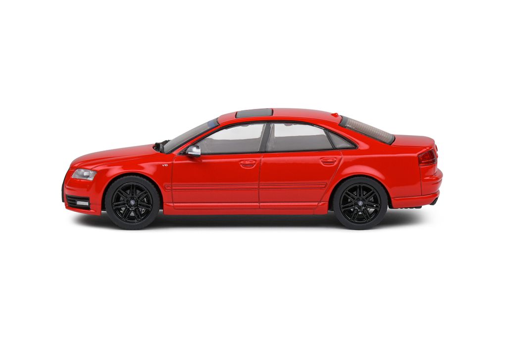 Solido Modellauto Maßstab 1:43 Audi S8 D3 rot 2010 S4313304 Produktbild 4