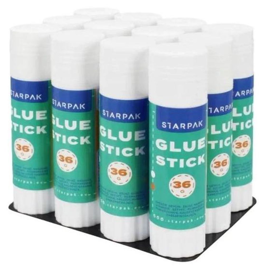 3x Klebestift Klebestick 36g Bastelkleber Klebstoff Produktbild 