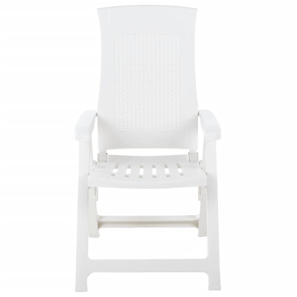 VidaXL 48760, Taras, Plastik, Biały, 50 cm, 45 cm Zdjęcie produktu 