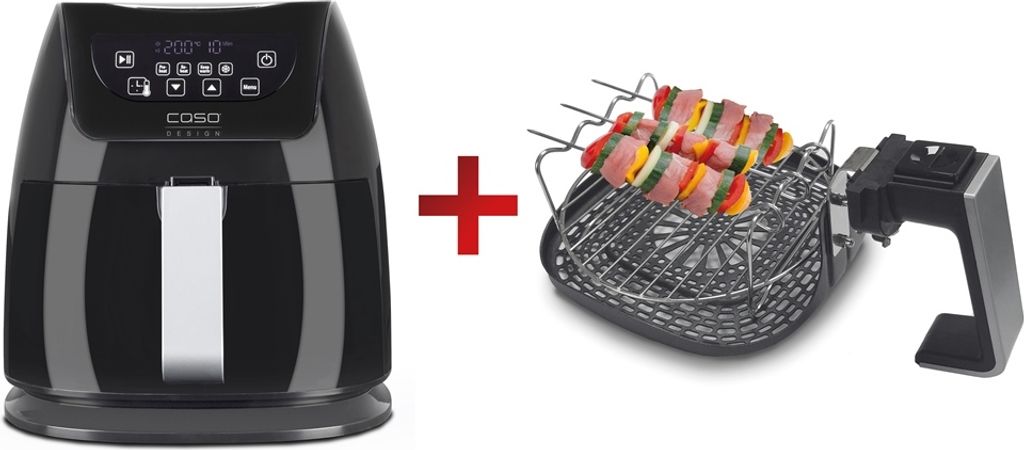 CASO Heissluft-Friteuse AF 255 inklusive Barbecue Zubehör Produktbild 
