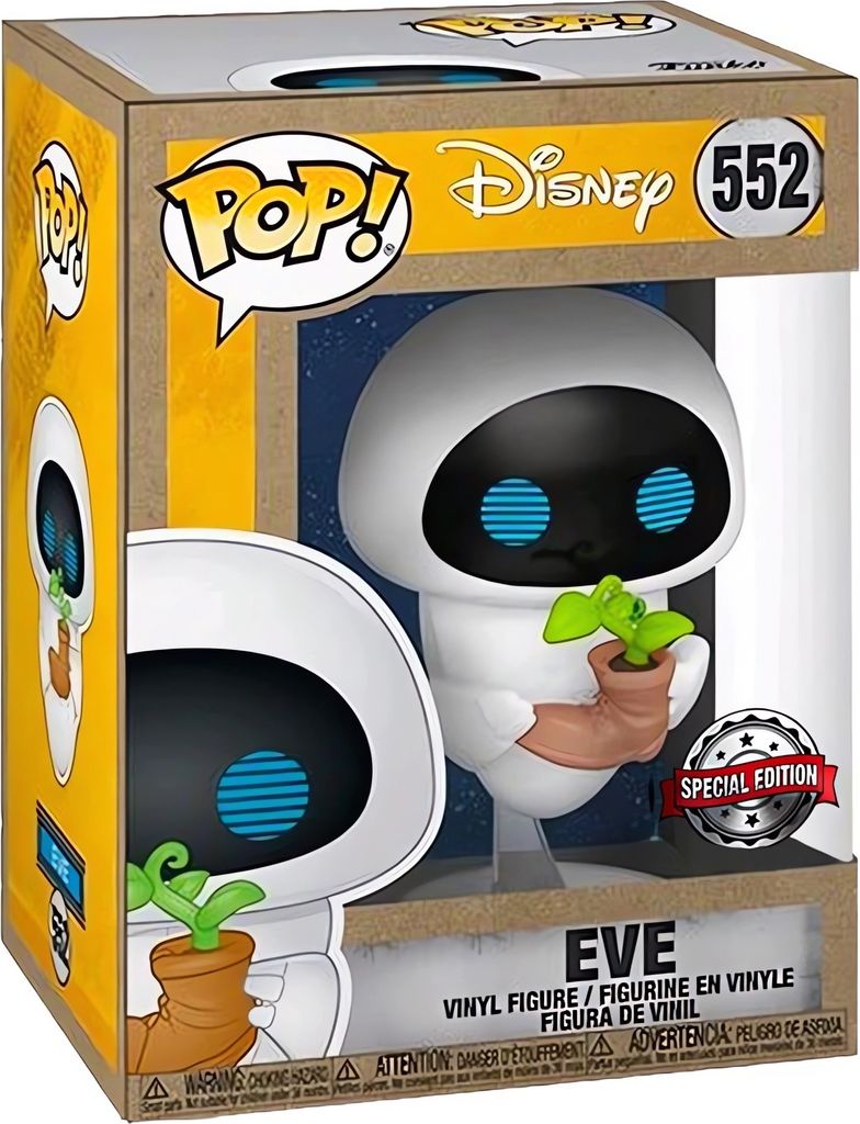 Funko Pop! Disney: WALL-E - Eve (Earth Day) #552 Box Lunch Exclusive