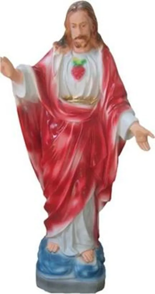Statue de Jésus 65cm pour Coin Prière et Oratoire - Design Deko N30