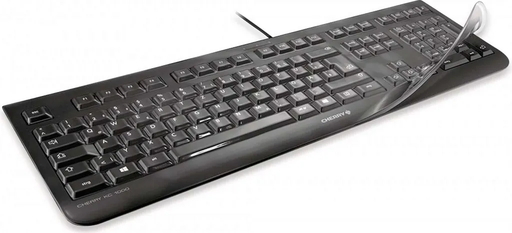 Protection de Clavier Cherry WetEx pour Milieu Médical et Industriel
