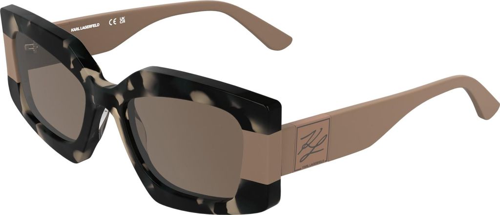 Karl Lagerfeld KL6206S Black tortoise/nude 54/18/140 Damen Produktbild 