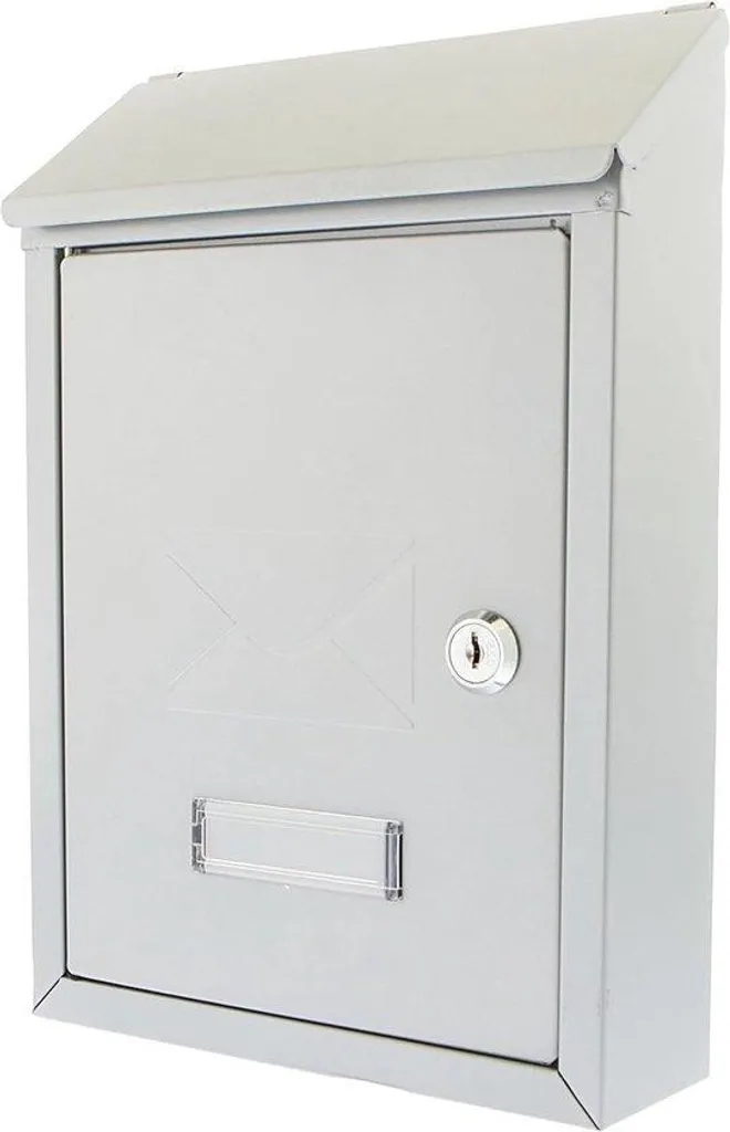 Boîte aux lettres murale avec serrure pour la réception de courrier