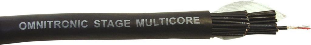 OMNITRONIC Multicore 24x2x0,12 100m