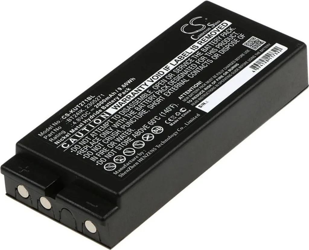 Batterie rechargeable Ni-MH pour télécommande Ikusi IK3 et BT24IK