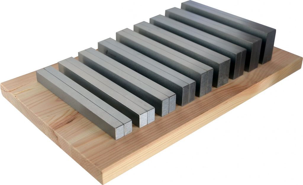 PAULIMOT Parallelunterlagen-Set 18-teilig Länge 150 mm, Breite 10 mm