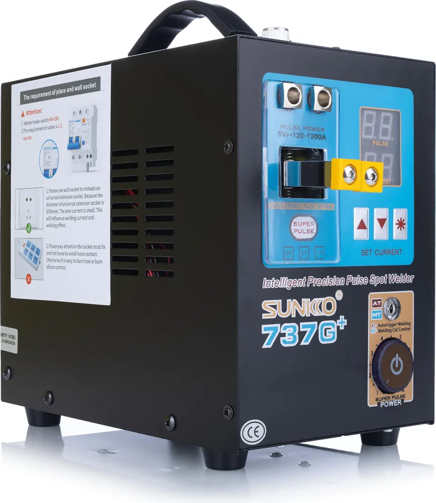 Soudeuse par points Sunkko 737G Plus pour assemblage de batteries 220V - 3