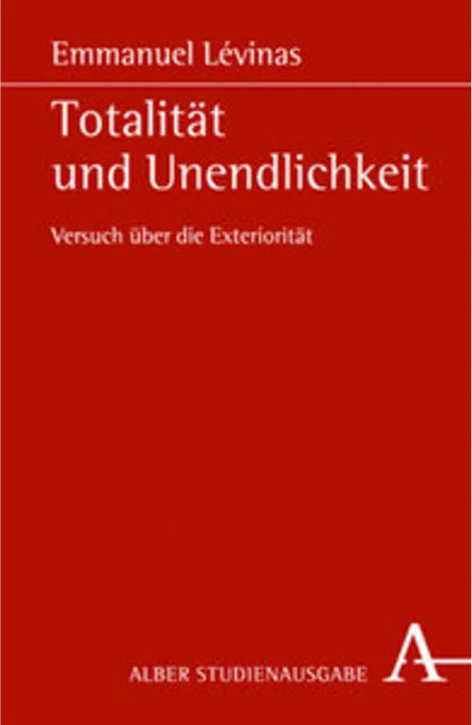 Totalité et Infini Emmanuel Levinas Édition Essais Philosophie Livre