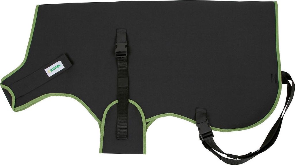 Kerbl Kälberdecke Premium schwarz schwarz