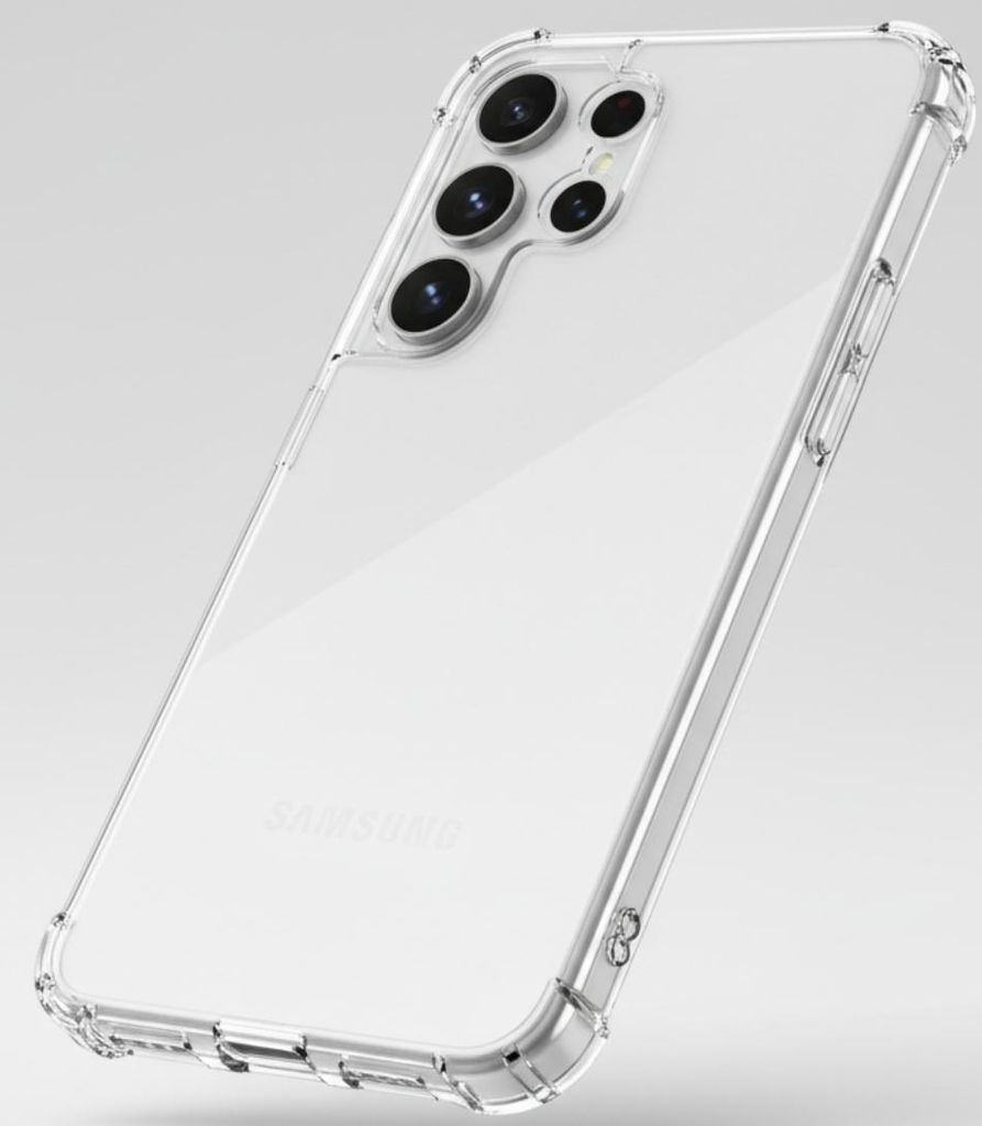 Samsung Galaxy S23 Ultra Hülle Schutzhülle Klar Durchsichtig Handyhülle Bumper Case Transparent