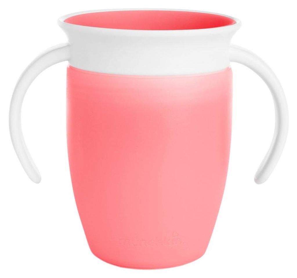 Munchkin Miracle 360° Oefenbeker Roze (207 ml) Productafbeelding 