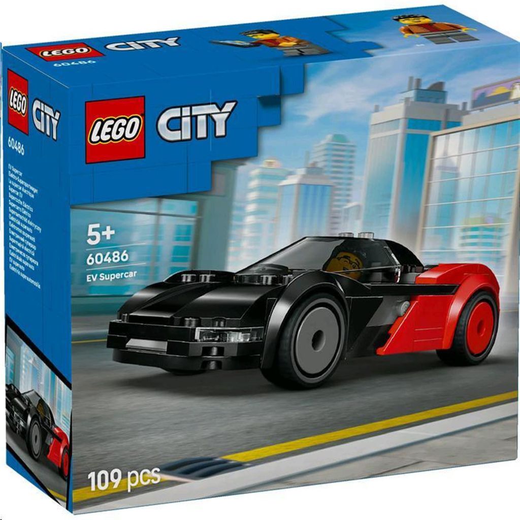 LEGO City Elektrické superauto, Stavebnica, 5 rok / roky, Obrázok produktu 