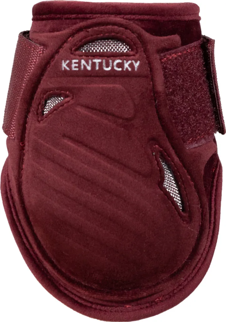 Équipement de Saut Kentucky Velvet Bordeaux pour Jeunes Chevaux - S