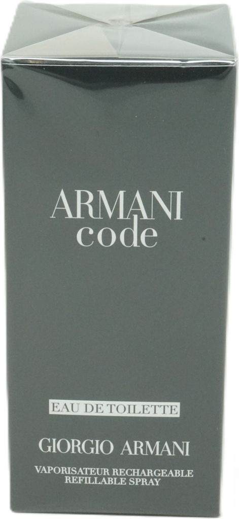 Armani Code For Men Edt Spray ricaricabile Immagine del prodotto 