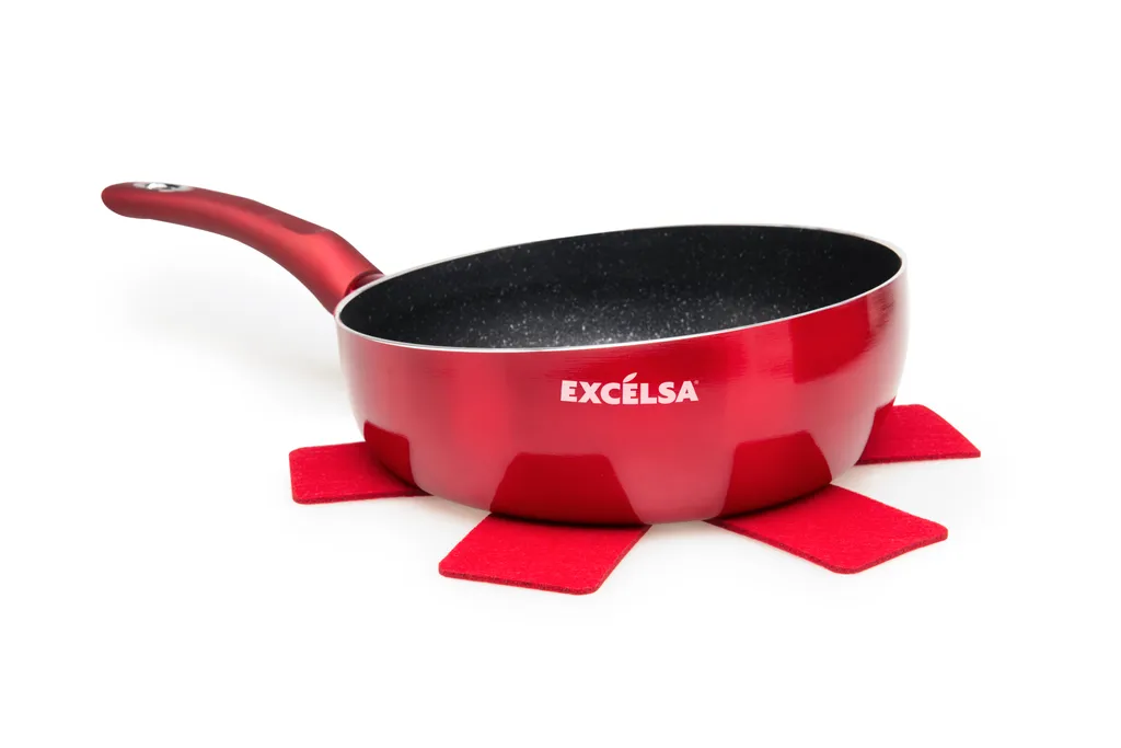 Padella Pasta Excelsa Phoenix 26cm Alluminio Antiaderente Professionale