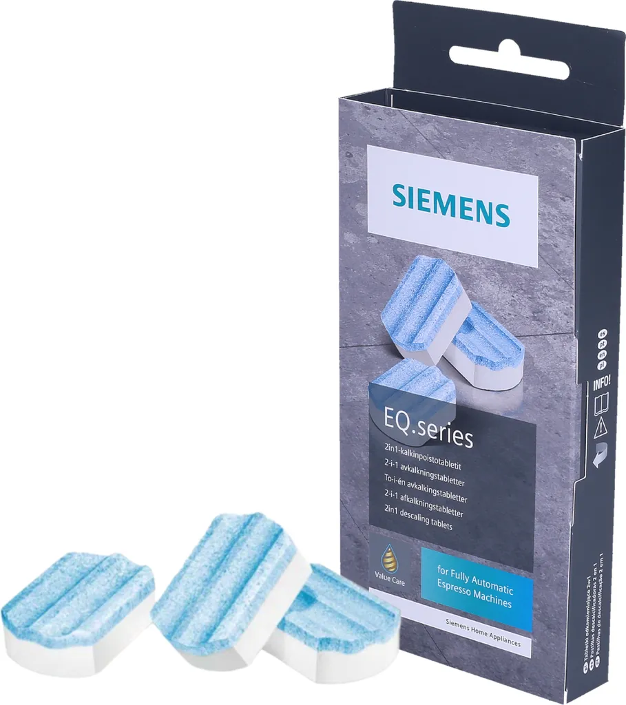 Kit d'entretien pour machine café Siemens et filtres AquaIntense - 3