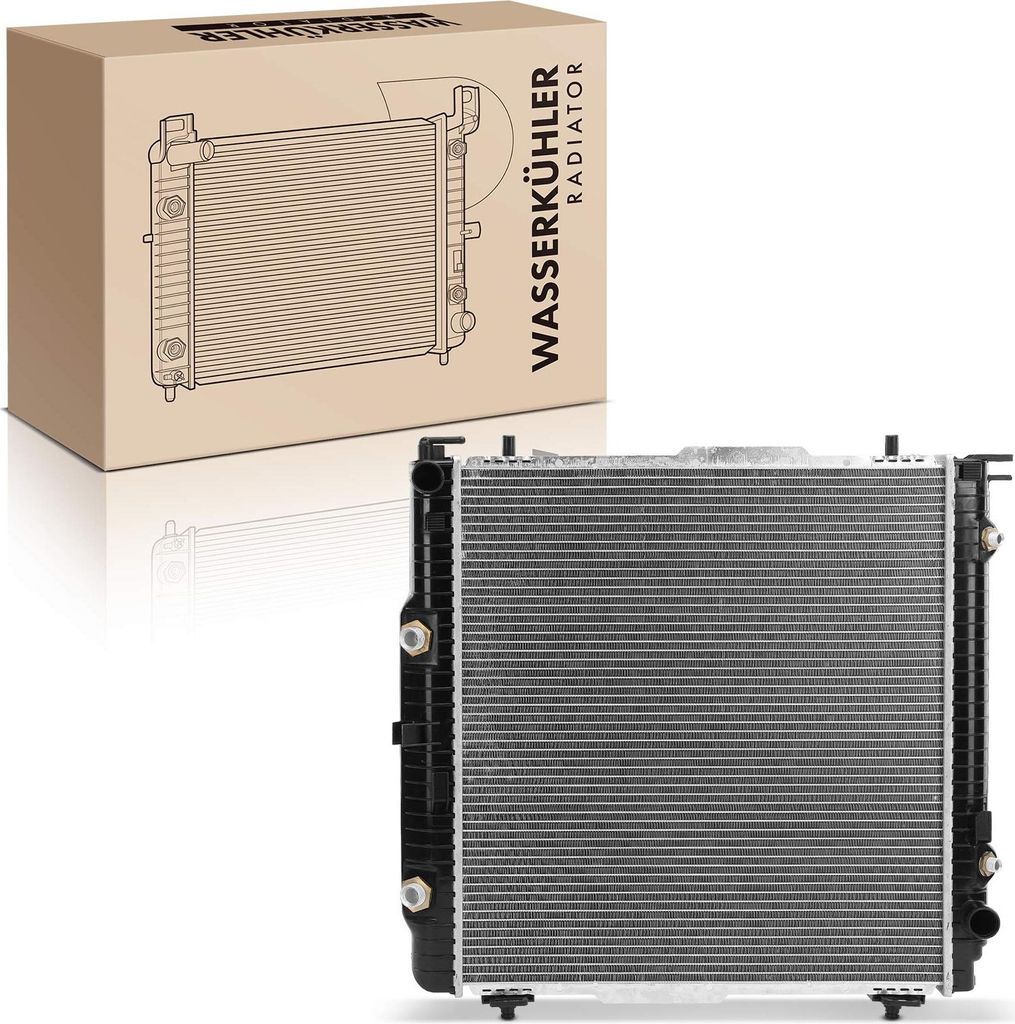 Frankberg 1x Kühler Wasserkühler Motorkühler für Mercedes-Benz G-Klasse W463 W461 200 GE