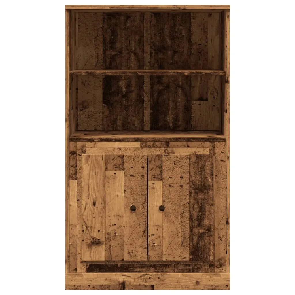 vidaXL Credenza 60x35,5x103,5 cm Legno Multistrato Effetto Antico - 5