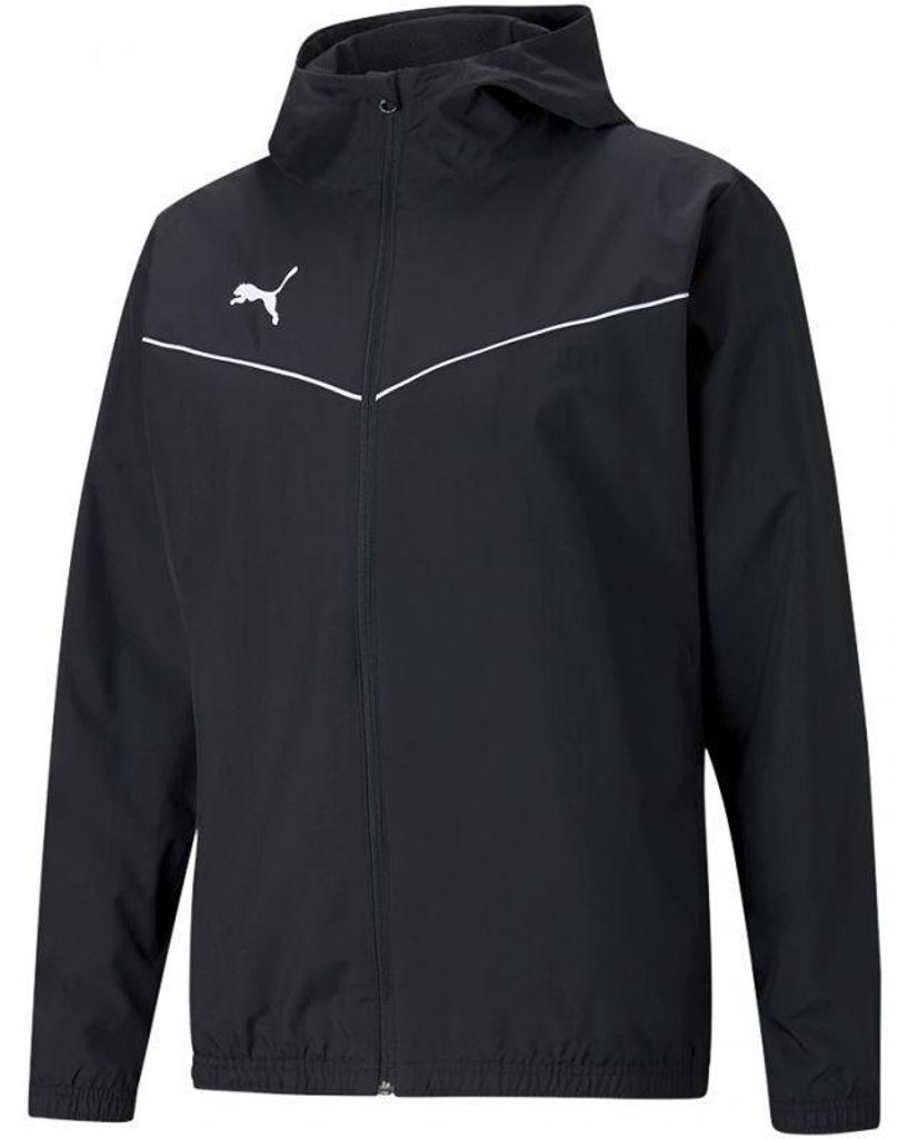 Puma - "TeamRISE" Jacke für Herren - Allwetter MR1056 (XL) (Schwarz)