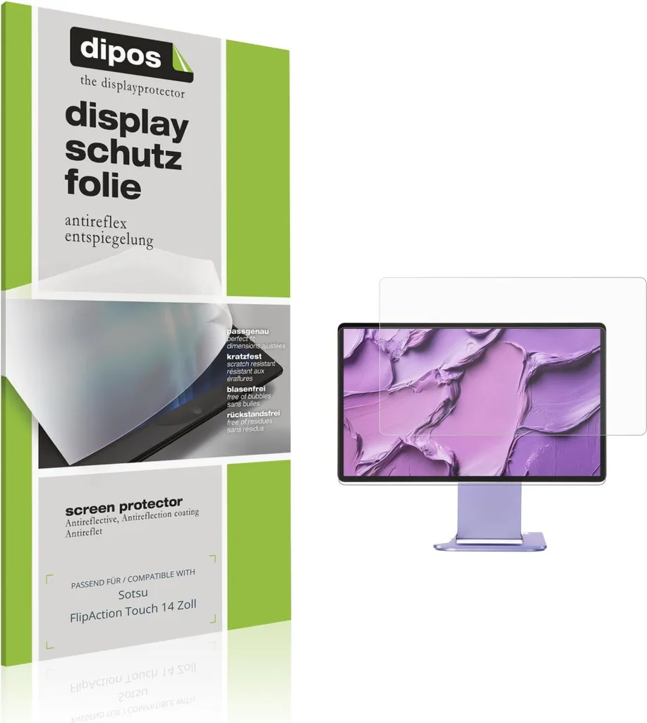 Protège écran pour Sotsu FlipAction Touch 14 pouces - Anti-reflet mat 2x