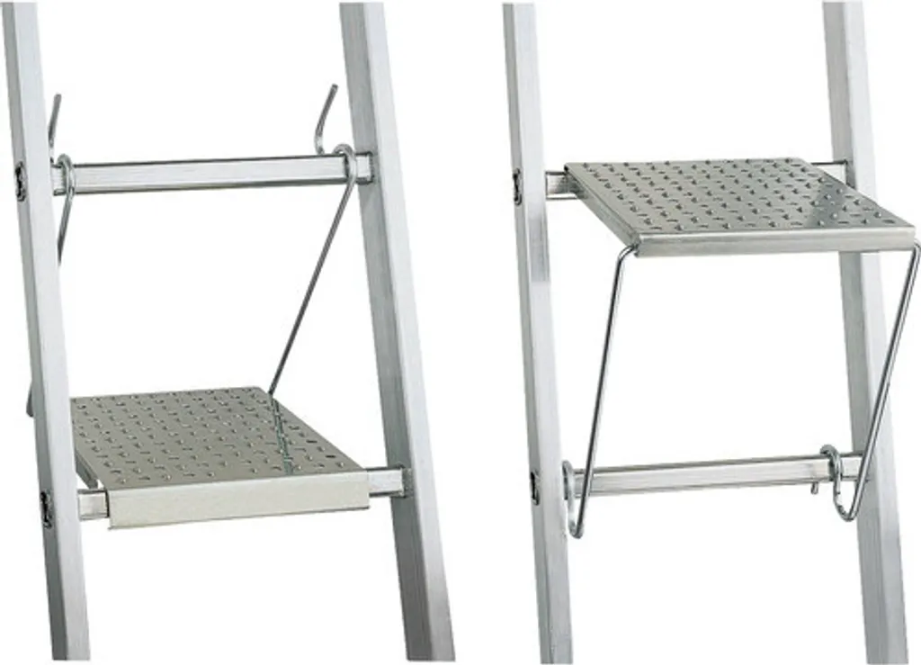 Solution anti-fatigue : Taquet repose-pieds universel pour échelle
