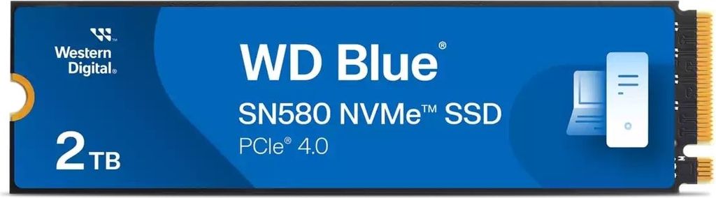 Dysk SSD Western Digital Blue SN580 M.2 2 TB PCI Express Zdjęcie produktu 