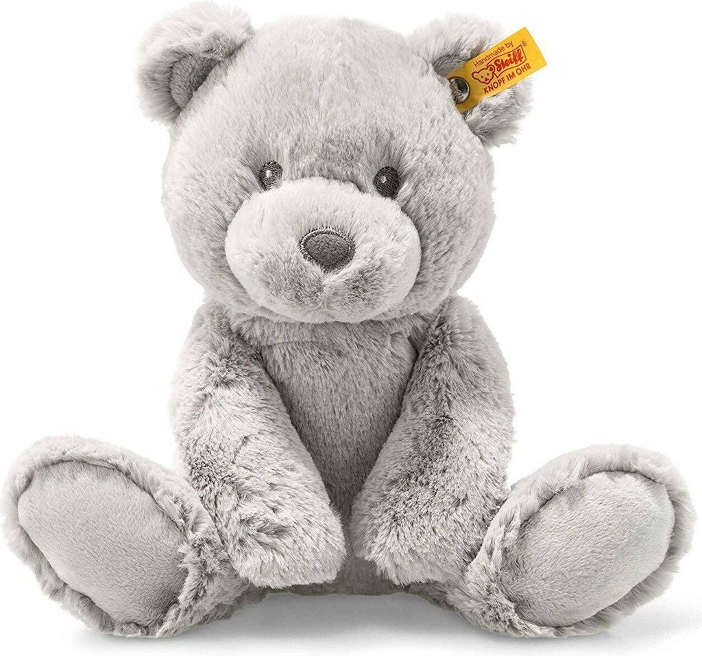 Steiff - Mäkký plyšový medvedík Bearzy, 28 cm sivý Obrázok produktu 