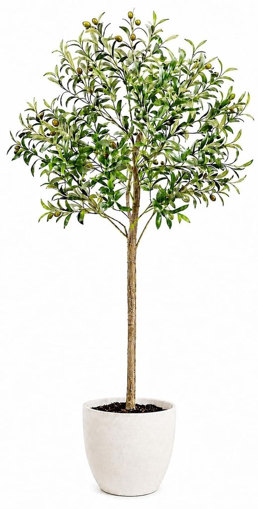 Sztuczna oliwa, 150 cm - Dekoracyjna, z doniczką Zdjęcie produktu 