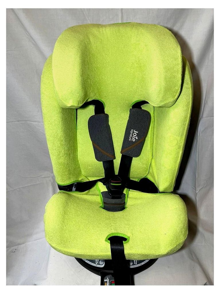 Sommerbezug Frottee für Joie I-Spin XL 100% Baumwolle grün