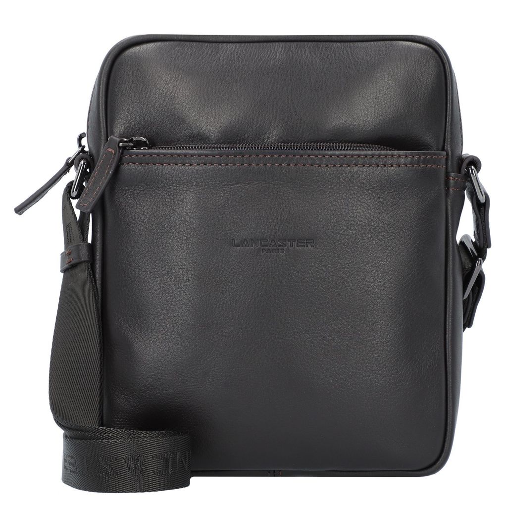 Lancaster Soft Vintage Homme Umhängetasche Leder 18 cm