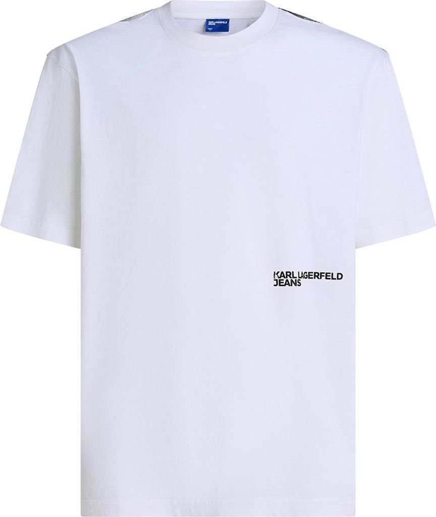 Karl Lagerfeld Face Relaxed Fit T-shirt Weiß XL Mann Weiß XL