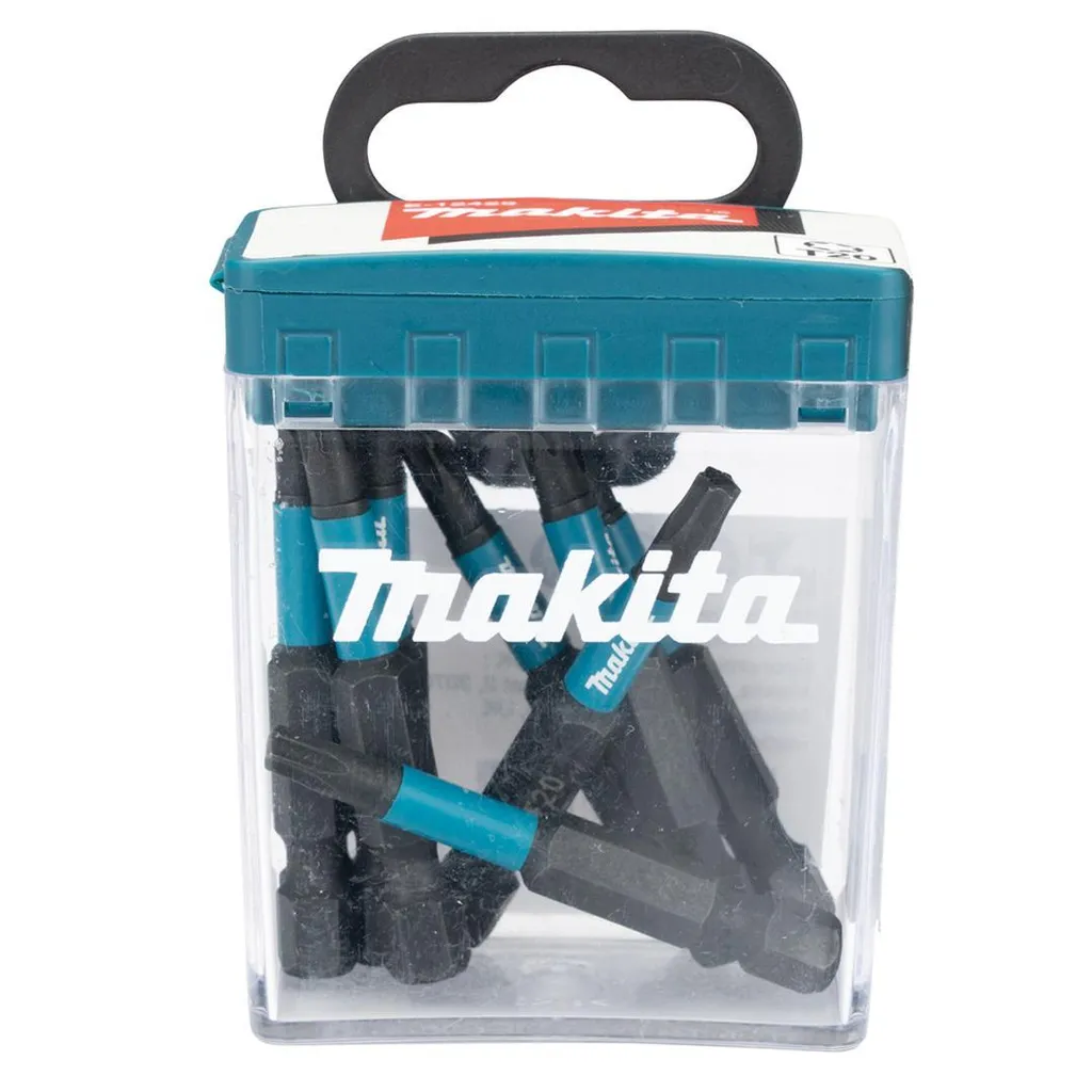 Set Inserti Makita E-12429 T20 Impact Black 50mm | Resistenza S2 Pro