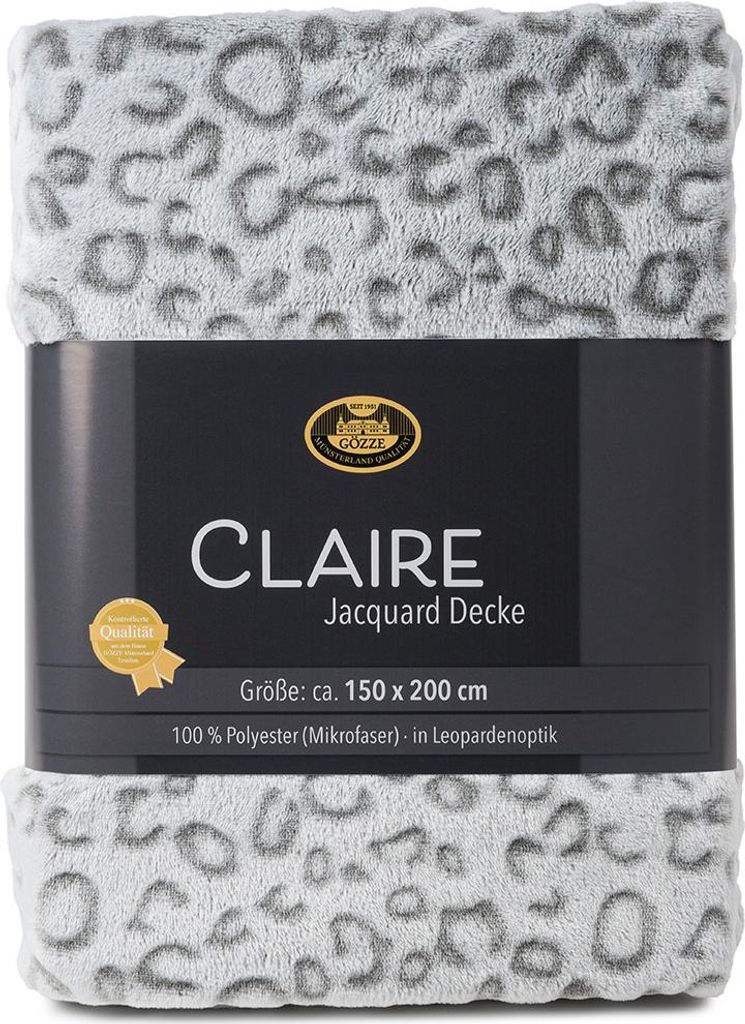 Coperta Jaquard Claire W.F.Gözze Immagine del prodotto 