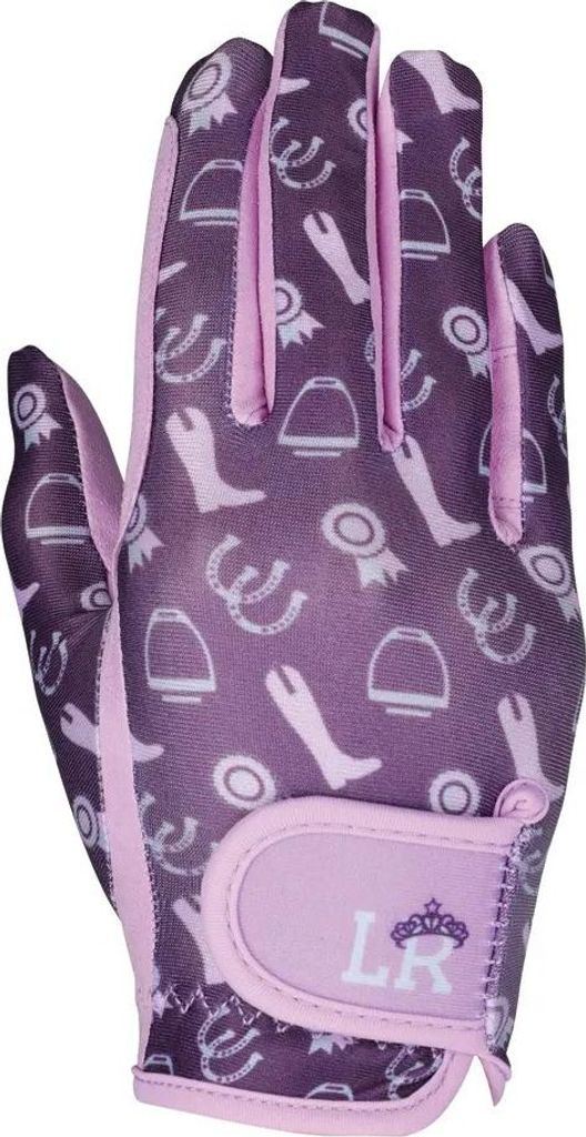 Little Rider - Kinder Reithandschuhe "Giddy Up Gymkhana" BZ6073 (XL) (Violett/Flieder)