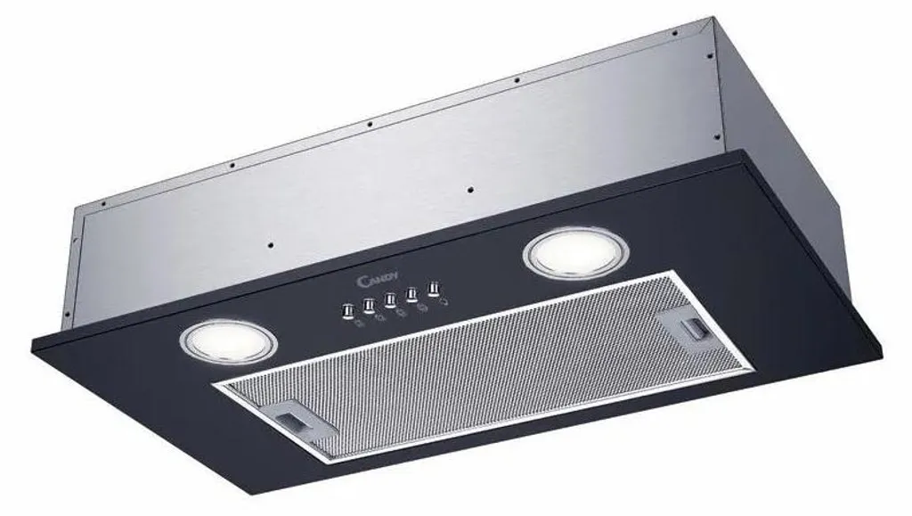 Groupe filtrant Candy CBG625/1N Hotte encastrable noire pour cuisine