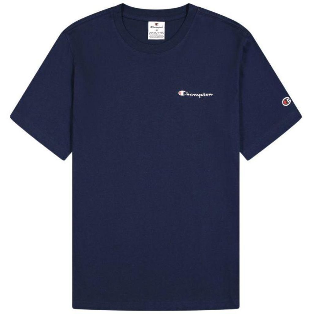 Champion - T-Shirt für Herren kurzärmlig MR342 (L) (Marineblau)