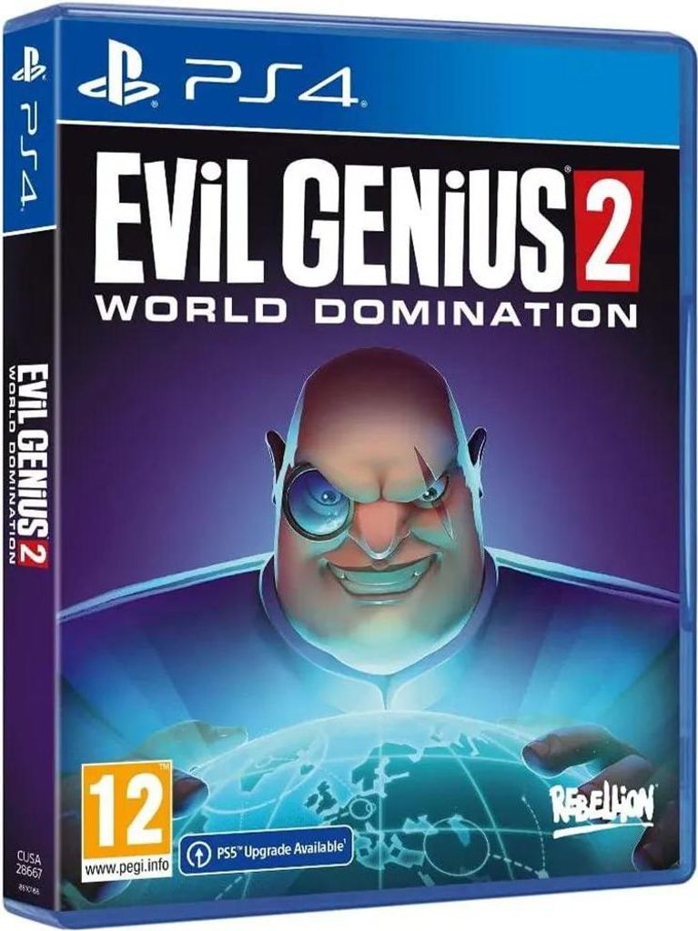 Playstation Games Evil Genius 2: World Domination Durchsichtig PAL Durchsichtig PAL