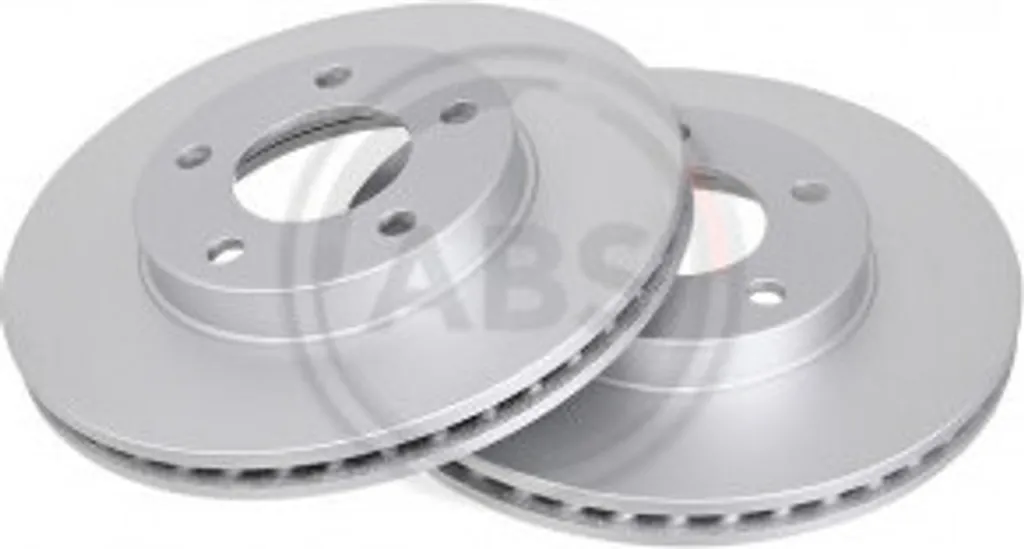 Disque de frein ventilé A.B.S. 17430 pour Maverick avec moyeu intégré